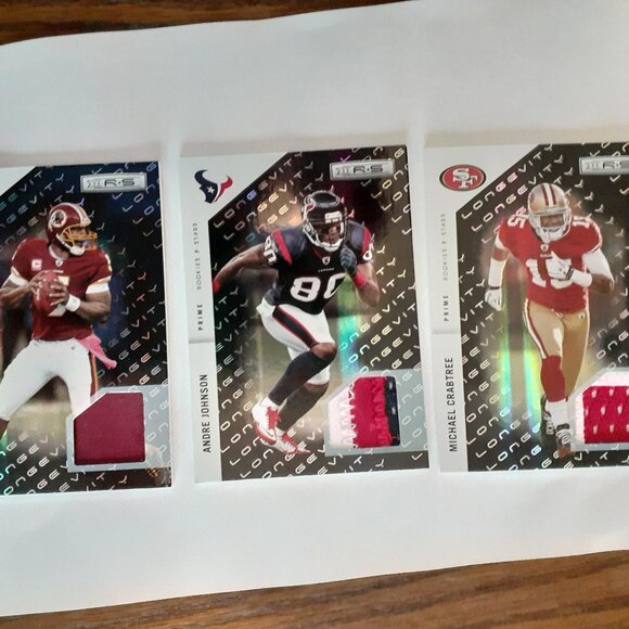 2011 Panini Rookies & Stars Longevity Prime Patch cards - Picture 1 of 2